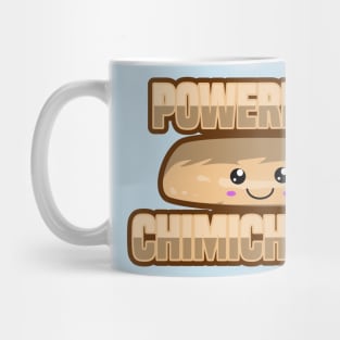 Powered By Chimichangas, Cute Kawaii Chimichanga Mug